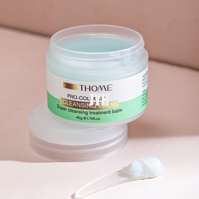 Crema de limpiamiento 100% del retiro del maquillaje del bálsamo del cuidado de piel del vegano del OEM