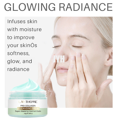 Crema de limpiamiento 100% del retiro del maquillaje del bálsamo del cuidado de piel del vegano del OEM