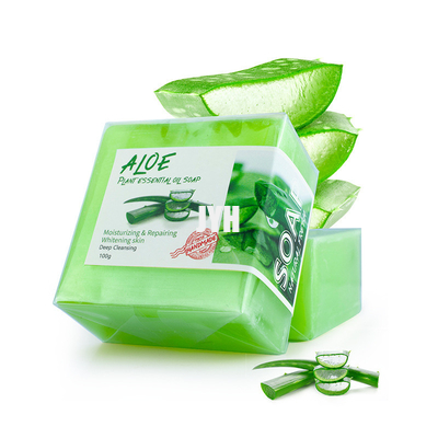 Jabón de barra de limpiamiento de la planta de los cosméticos de MSDS Bodycare del áloe del baño natural de Vera Honey Milk Goat Face Body