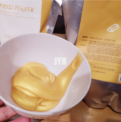 el profesional antienvejecedor Clay Mask Powder 24k del oro facial de 100g pela apagado a Jelly Facial Mask