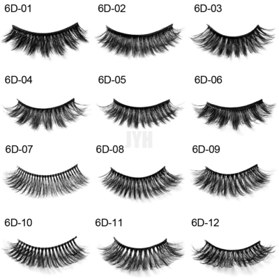 Maquillaje grueso tridimensional 6D 20m m de la novia de Mink False Eyelashes Stage Show de la imitación