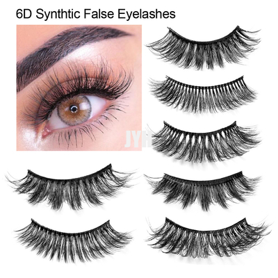 Maquillaje grueso tridimensional 6D 20m m de la novia de Mink False Eyelashes Stage Show de la imitación
