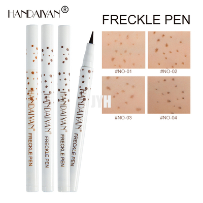 Punto de secado rápido de los colores de la pluma 4 del maquillaje de la peca 0.1OZ pequeño natural como cara