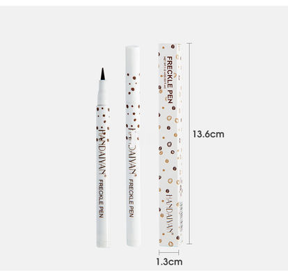 Punto de secado rápido de los colores de la pluma 4 del maquillaje de la peca 0.1OZ pequeño natural como cara
