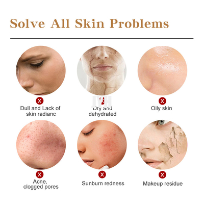 polvo facial de la máscara de Rose Hyaluronic Acid Hydro Jelly del balneario de los productos para el cuidado de la piel DIY del OEM 100G