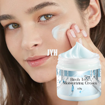 Del abedul crema antienvejecedora del colágeno de la arruga de la hidración poner crema facial de la crema hidratante profundamente para la cara