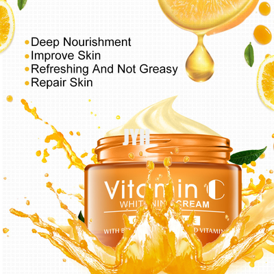 Crema hidratante de la cara de la vitamina C de Unscented 30G que aclara la crema antienvejecedora de la arruga