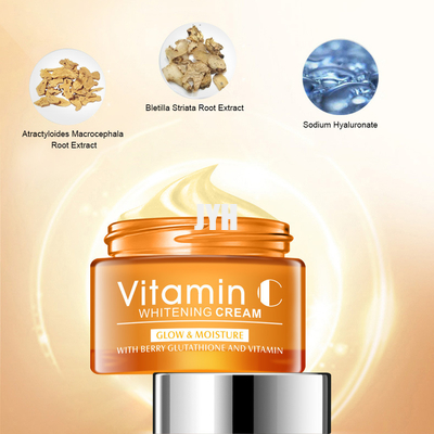 Crema hidratante de la cara de la vitamina C de Unscented 30G que aclara la crema antienvejecedora de la arruga