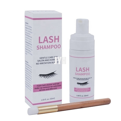 despedregadora Lash Shampoo Lash Foam Cleanser de la extensión de la pestaña del vegano 60ml
