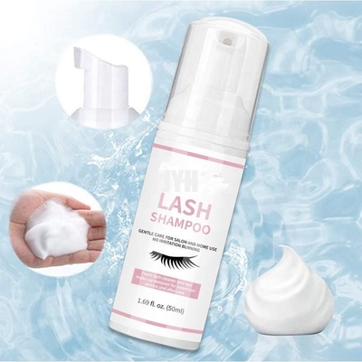 despedregadora Lash Shampoo Lash Foam Cleanser de la extensión de la pestaña del vegano 60ml