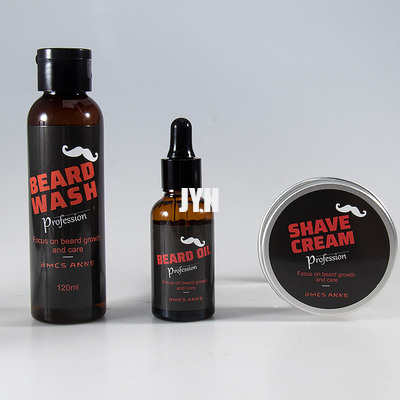 Equipo del crecimiento de la barba de la preparación de la barba 120ML del suero del aceite de los hombres herbarios del bálsamo