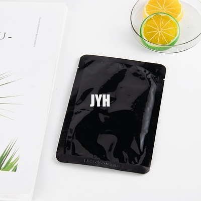 Control libre del aceite de Logo Charcoal Black Sheet Mask del parabén de encargo de los cosméticos