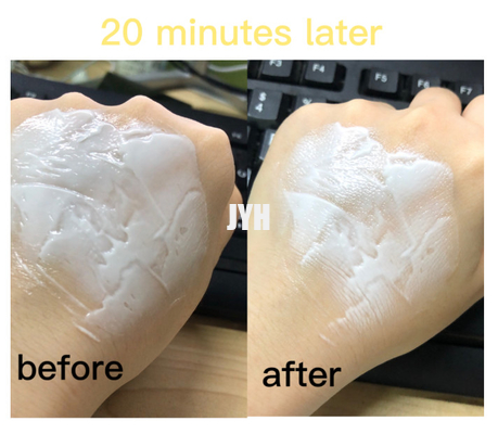 La alimentación facial de la máscara de la máscara del renacimiento del sueño poner crema húmedo japonés de la hierba impulsa la iluminación