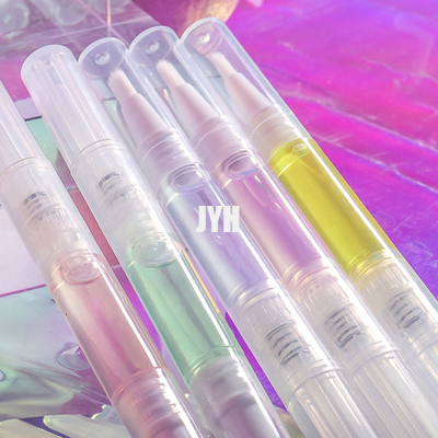 Producto profesional del cuidado del clavo de Pen With Brush 5ml de la torsión del esmalte de uñas del aceite de la cutícula