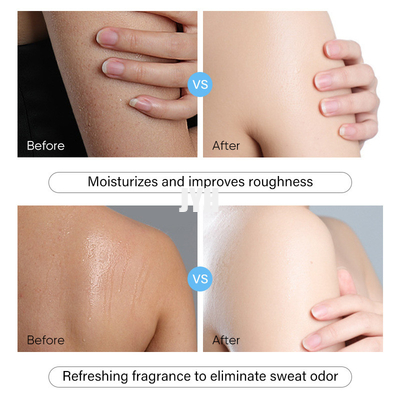 250ml que blanquean el cuerpo orgánico natural de Bodywash lavan la hidratación friegan el gel de la ducha