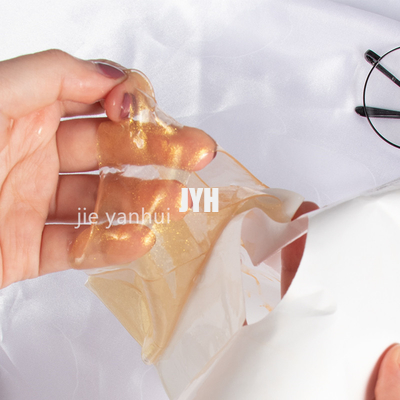 Mascarilla pura coreana del gel del colágeno de la belleza de la alga marina del oro 24k de la mascarilla del hidrogel de la hoja