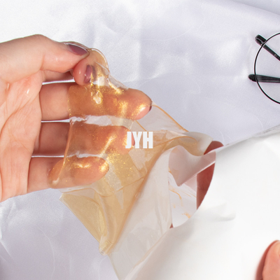 Mascarilla pura coreana del gel del colágeno de la belleza de la alga marina del oro 24k de la mascarilla del hidrogel de la hoja