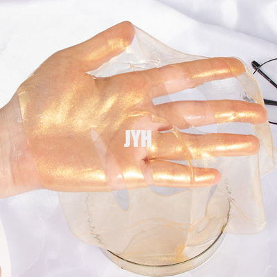 Mascarilla pura coreana del gel del colágeno de la belleza de la alga marina del oro 24k de la mascarilla del hidrogel de la hoja