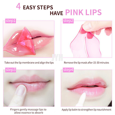 Los labios secos que hidratan con eficacia la máscara del labio quitan el ODM muerto de los productos del cuidado del labio de la piel