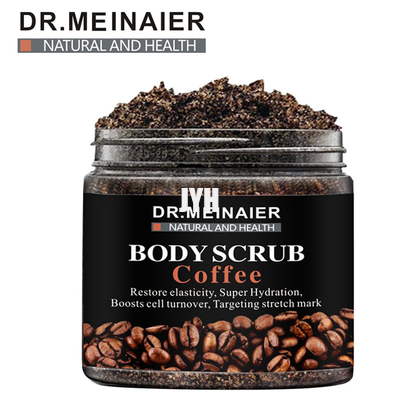 El café natural de GMPC friega la sal Exfoliating del mar muerto friega retiro del acné