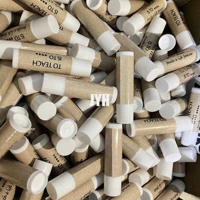 El protector labial que calma del SPF 15 de los labios de Shea Butter To Moisturize Dry modifica el logotipo para requisitos particulares
