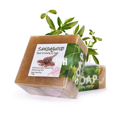 Exfoliante corporal Cúrcuma Aloe Miel Rosa Barra de jabón hecha a mano Ingrediente herbal