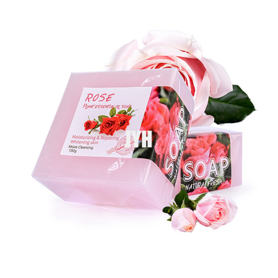 Exfoliante corporal Cúrcuma Aloe Miel Rosa Barra de jabón hecha a mano Ingrediente herbal