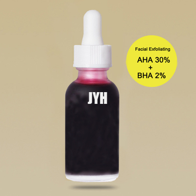 MSDS OEM Productos para el cuidado de la piel Neutral AHA Fruit Acid Liquid Suaviza las cutículas Elimina el acné Blackheads Esencia facial