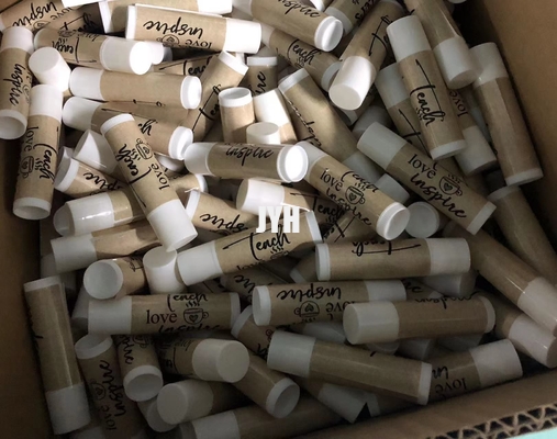 Envoltorio para regalos sin perfume de la Navidad del SPF 15 del protector labial claro orgánico adulto