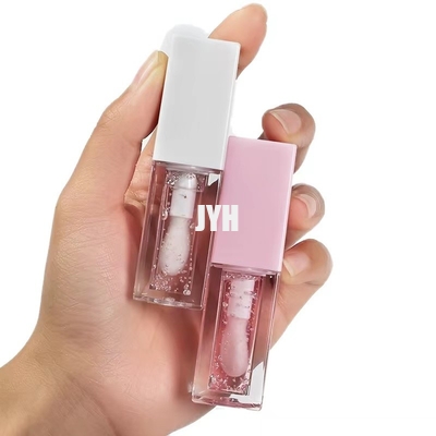 Brillo de labios no pegajoso de alto brillo Hidratante Lustrous Clear Lip Plumper Oil