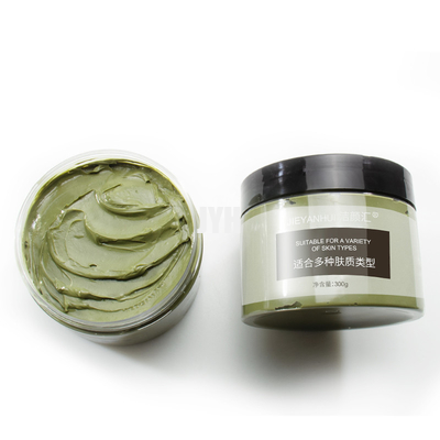 Acné anti de limpiamiento Clay Mask Face Mung Bean facial que purifica la máscara verde