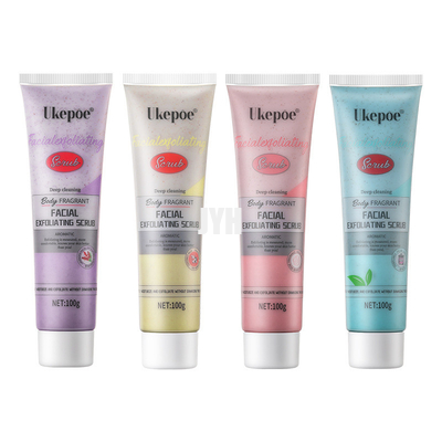 100g Sugar Whipped Organic Facial Scrub Exfolianting que blanquea exfoliante corporal
