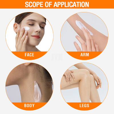 Loción hidratante de restauración de la crema de Sun de la protección de la cara del maquillaje del glutatión ultravioleta de los cosméticos