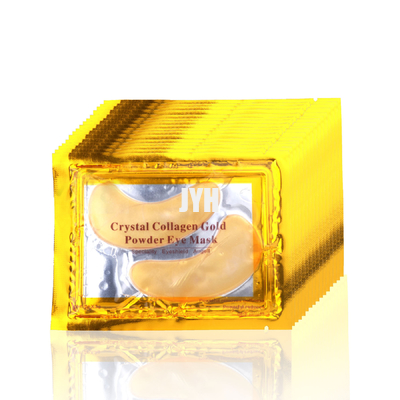 El gel Maskss del colágeno de la belleza de la máscara de ojo del oro del ODM 24k remienda la hoja para el Puffiness