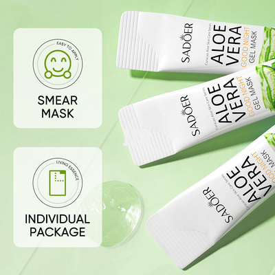 Áloe hidratante que blanquea coreano Vera Skin Care Mask de la hoja facial de la máscara de la belleza