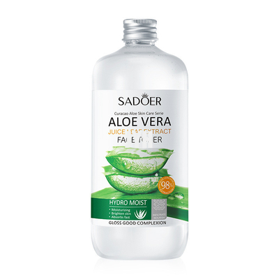 tinta facial natural del cuidado de piel de Vera Gel Toner Essence Face del áloe 500ml