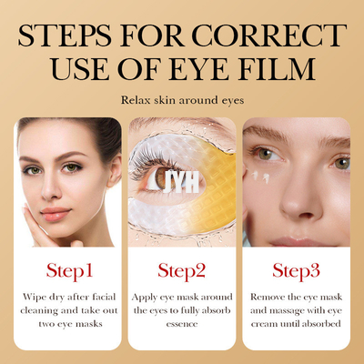 Mascarilla para ojos de colágeno antiarrugas antienvejecimiento para aliviar la fatiga Parche para el cuidado de la piel