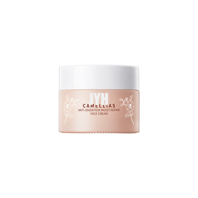 60G Productos OEM para el cuidado de la piel Flor de Camelia Anti-oxidante Reparación humectante Crema facial